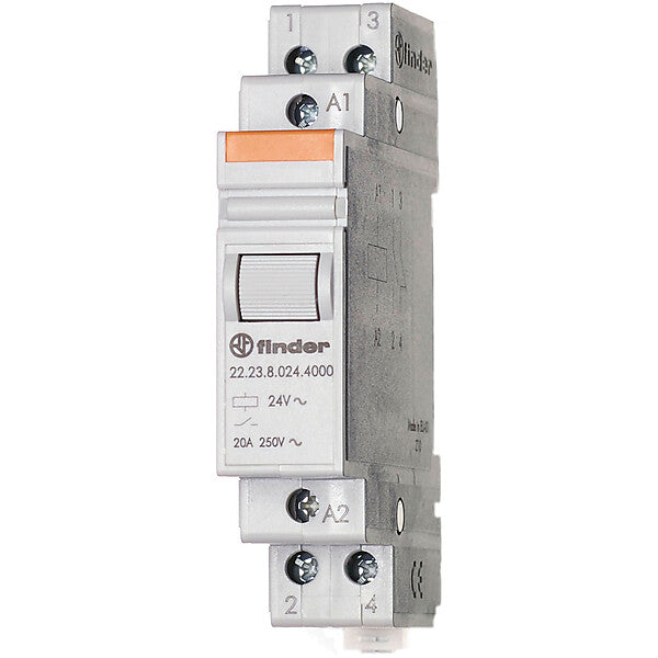 Finder Installationsrelais 1S/1Ö 20A 230VAC 22.23.8.230.4000